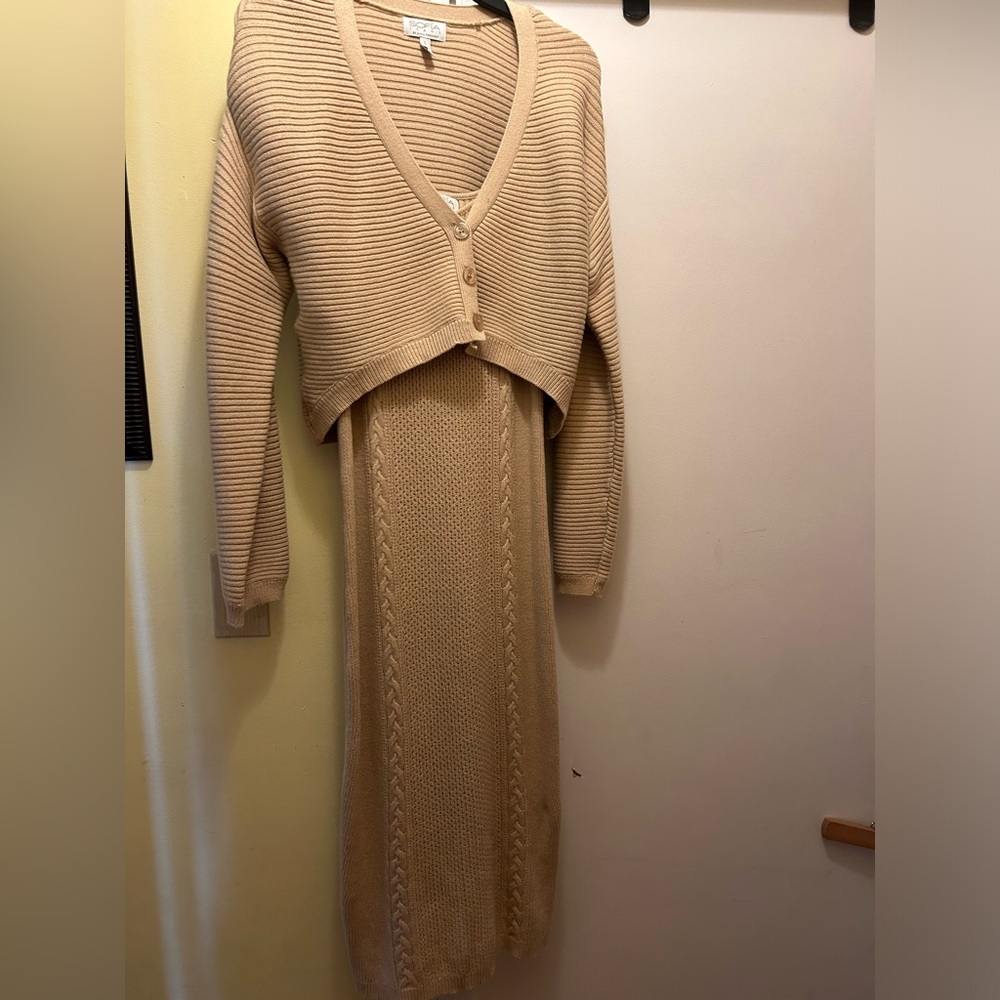 Sweater dress new